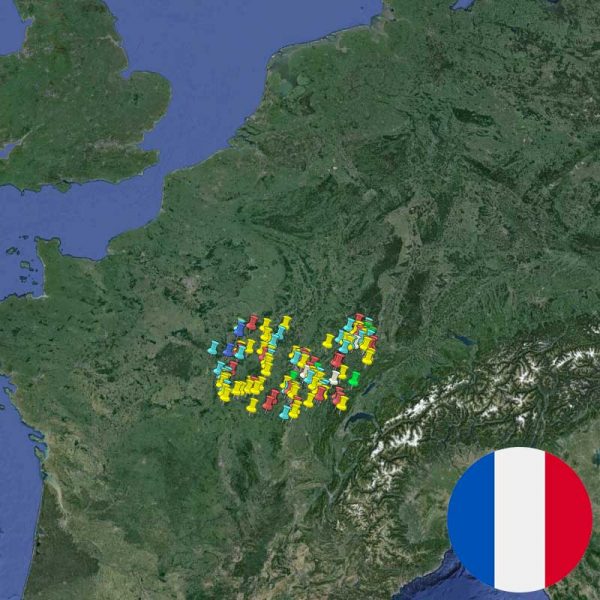 PACK France Bourgogne Franche-Comté 2025