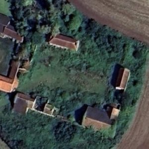 Abandoned villa House lions - France