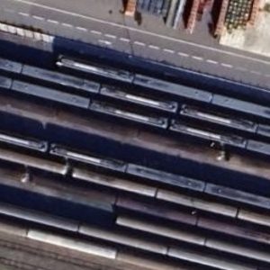 Abandoned huge trains - France